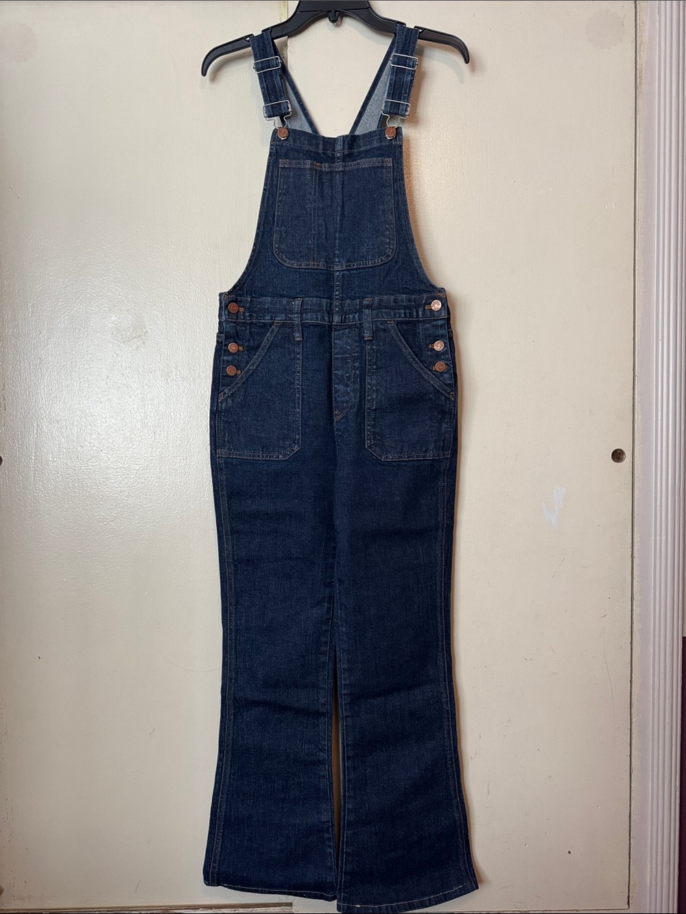Madewell Dark Blue Denim Overalls